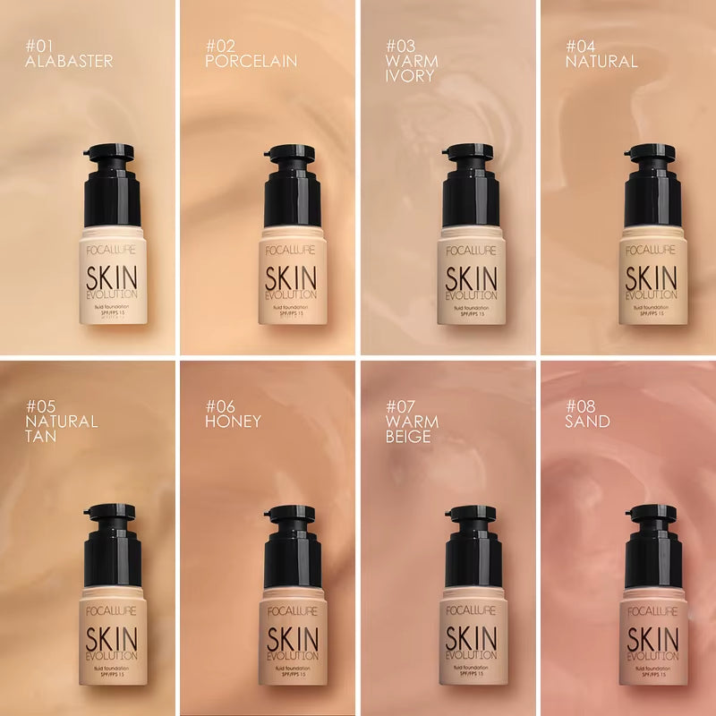 Wholesale  Face Makeup Foundation Makeup Base Liquid Foundation Concealer Whitening Moisturizer Oil-Control Cosmetics