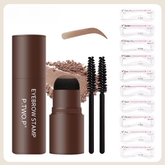 Wenkbrauw stempel set