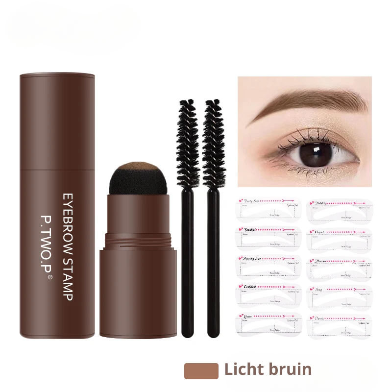 Wenkbrauw stempel set