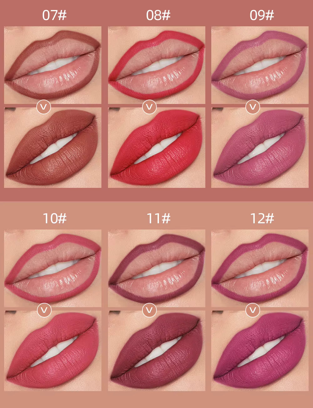 Rude Cosmetics – Line Up! Lip Liner Set