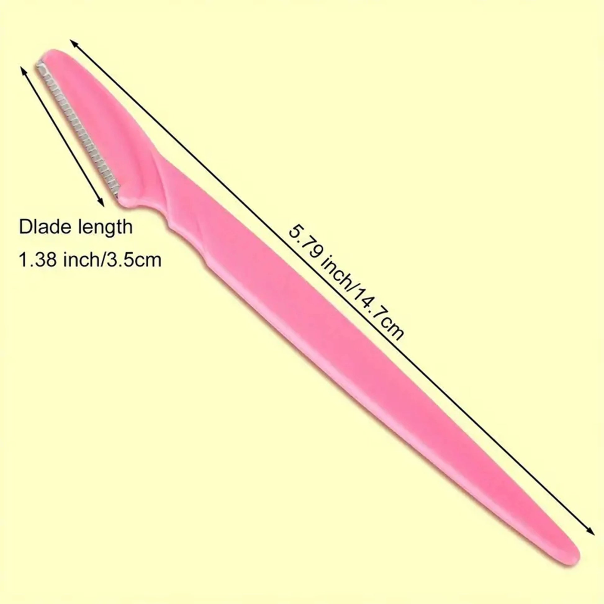 5/10/30/40Pcsbrow Razor and Face Razor for Women and Men, Eyebrow Hair Trimmer and Shaver with Protective Cover,Safe