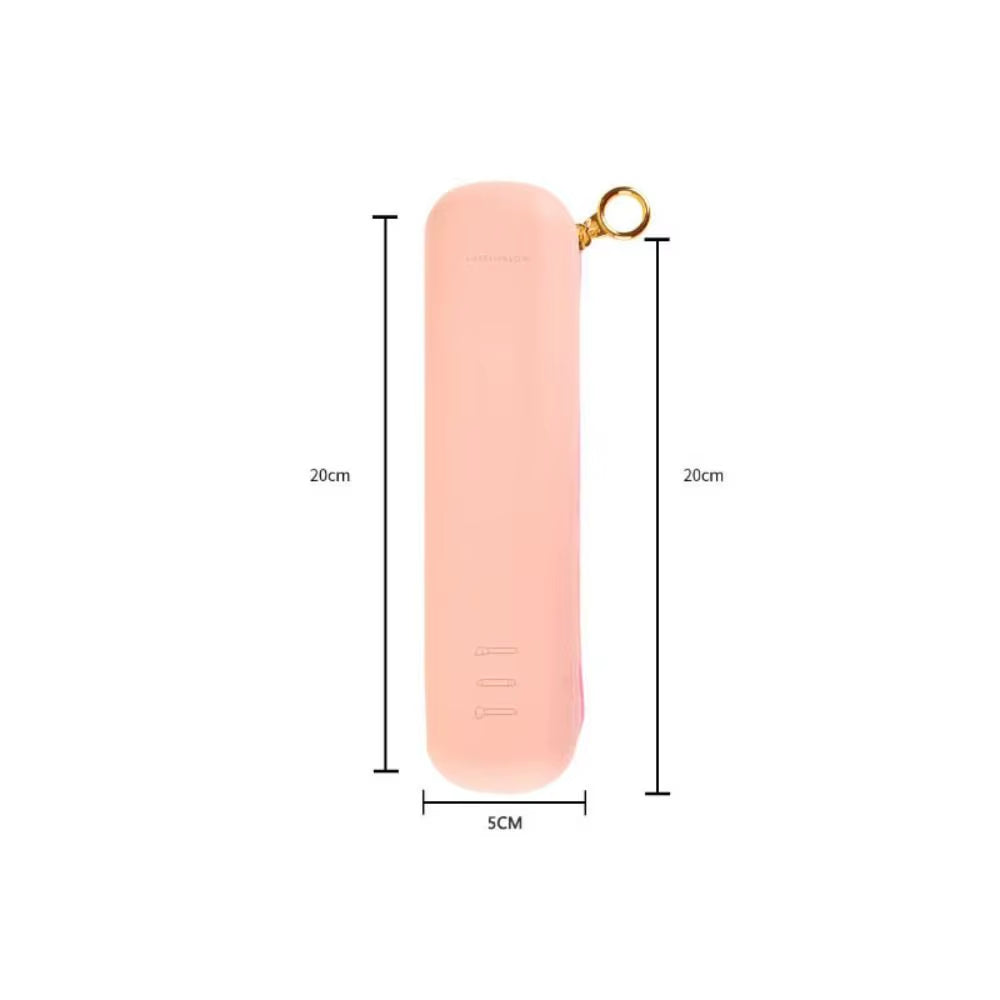 Makeup Bag Makeup Brush Pouch Cosmetic Organizer Travel Brush Silicon Brush Holder Bag Makeup Pouch Makeup Storage Case