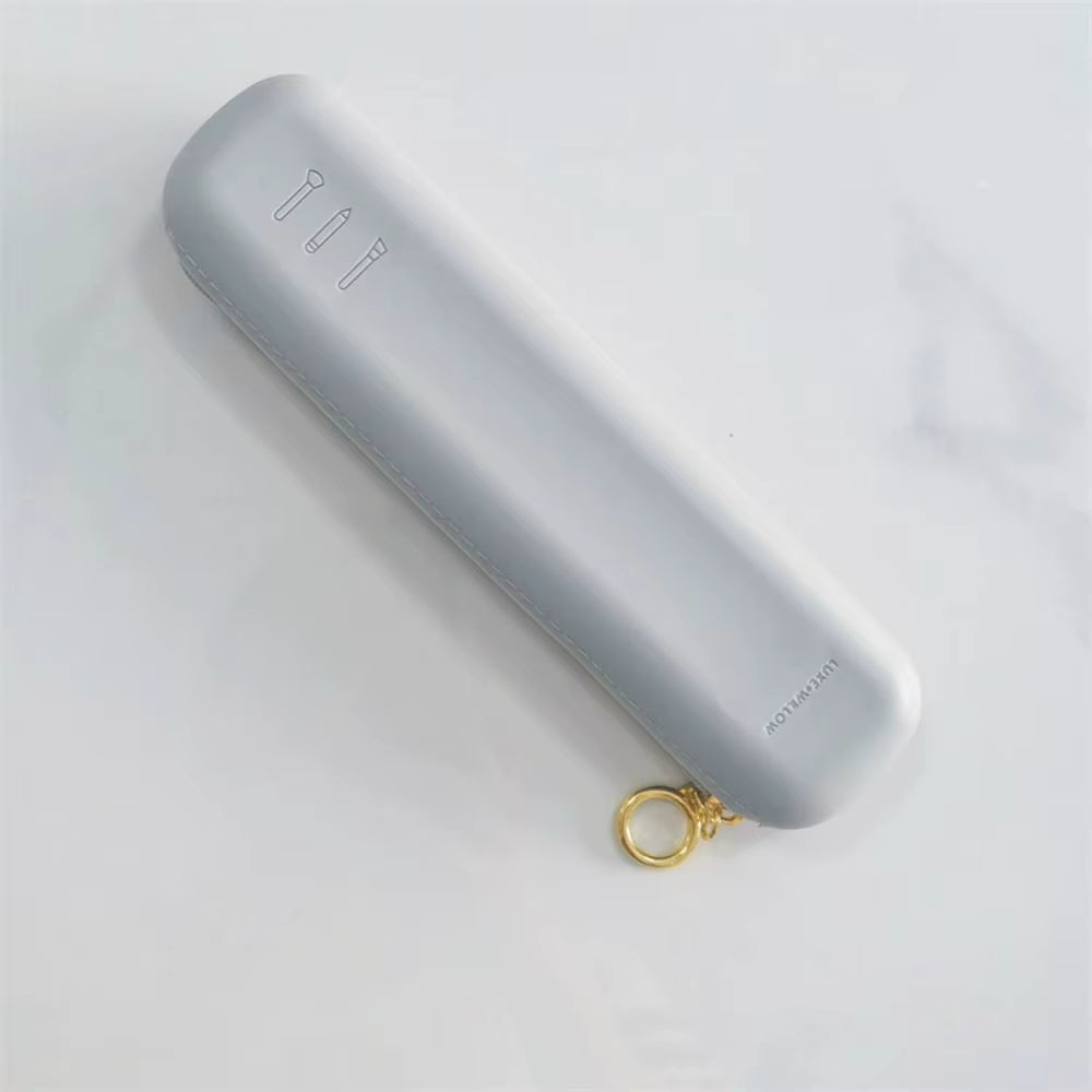 Makeup Bag Makeup Brush Pouch Cosmetic Organizer Travel Brush Silicon Brush Holder Bag Makeup Pouch Makeup Storage Case